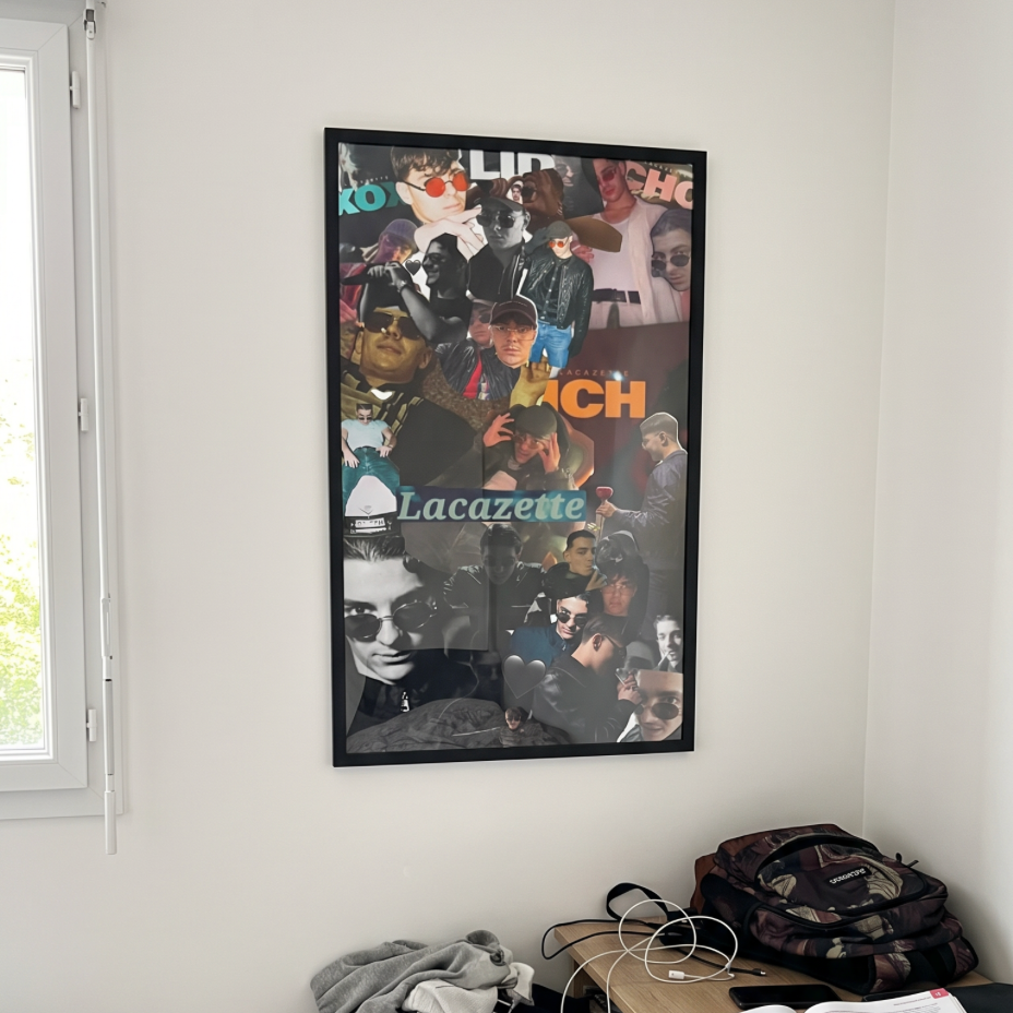 Lacazette Poster