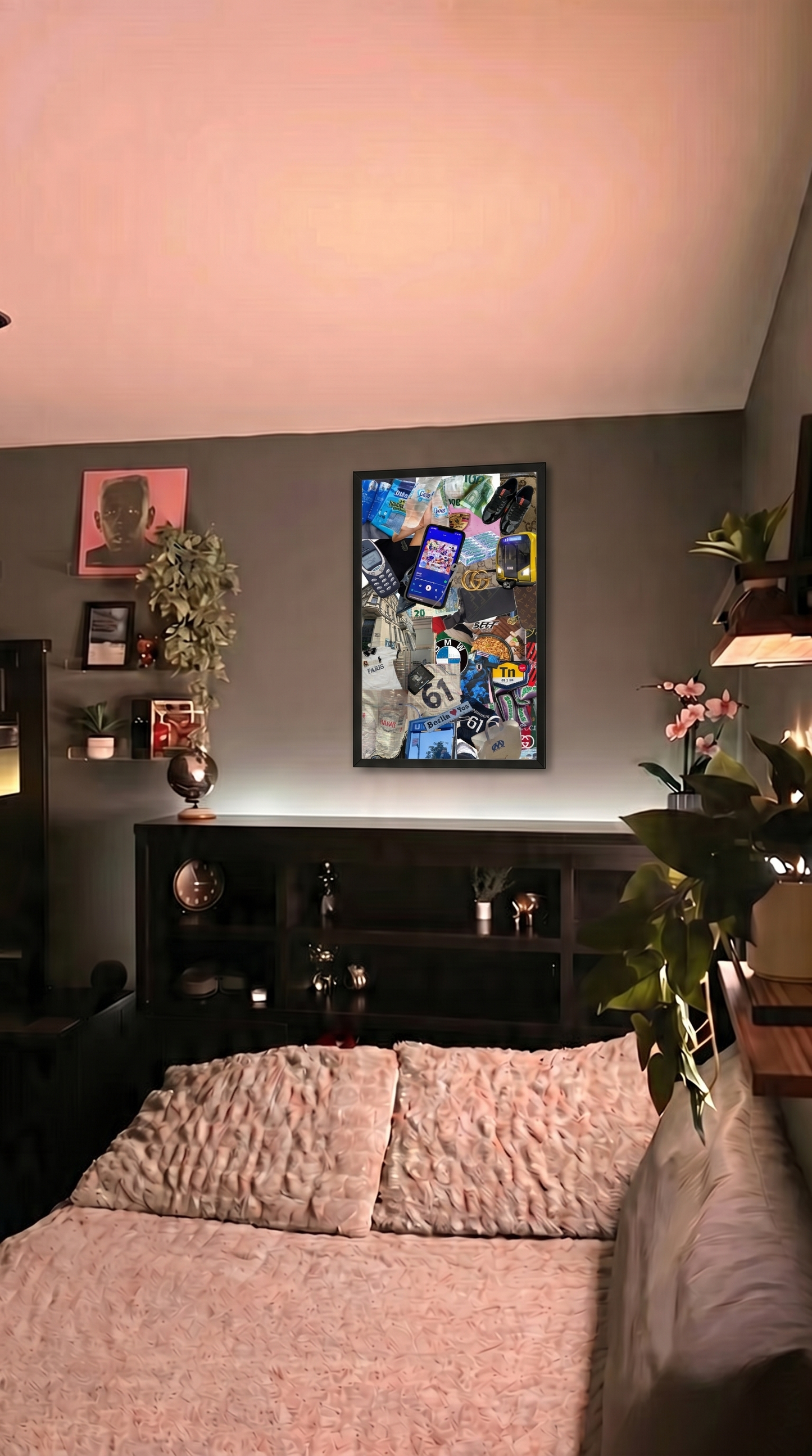 Pasha Style Poster mit Rahmen
